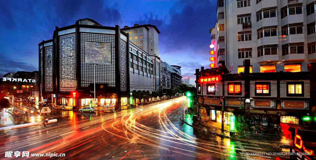 赣州文清路夜景