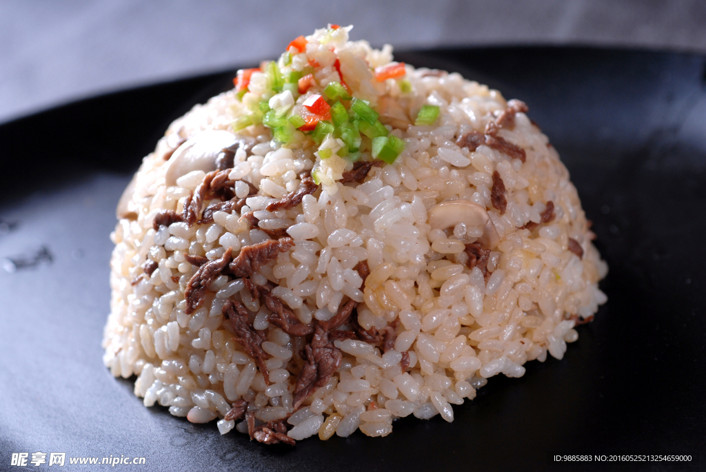 牛肉香菇炒饭