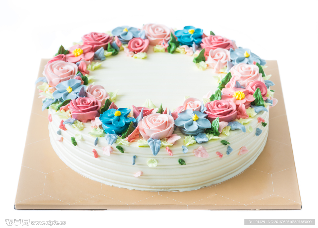 奶油生日蛋糕