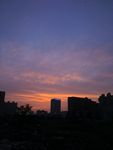 傍晚夕阳