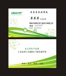 绿色名片