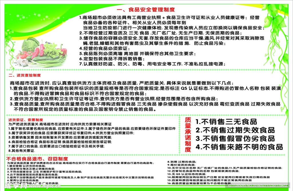 食品管理制度