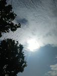 云层 太阳