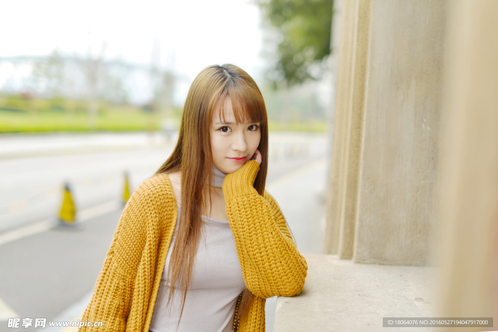 甜美 日系美女