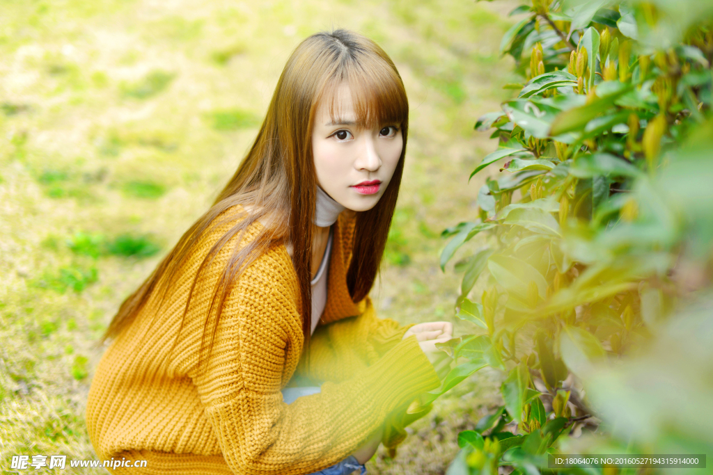 甜美 日系美女