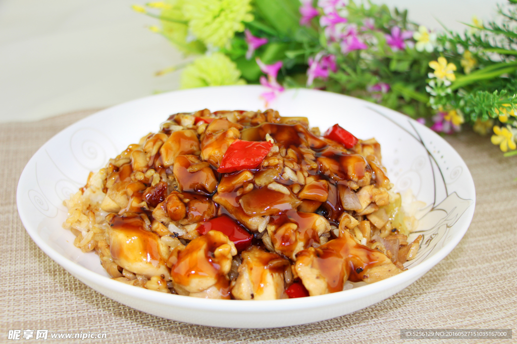 鸡肉炒饭