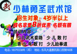 武术馆 海报 图片