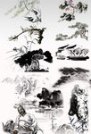 水墨素材