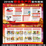 2016年安全生产月宣传展板