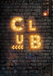 酒吧CLUB霓虹灯字体
