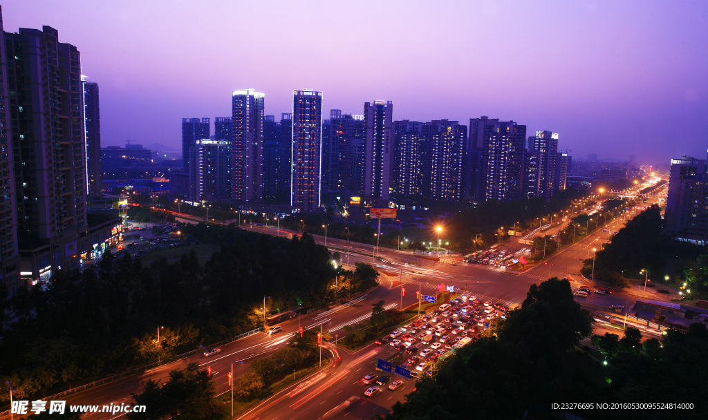 深圳宝安夜景