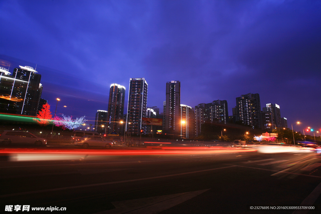 深圳宝安夜景