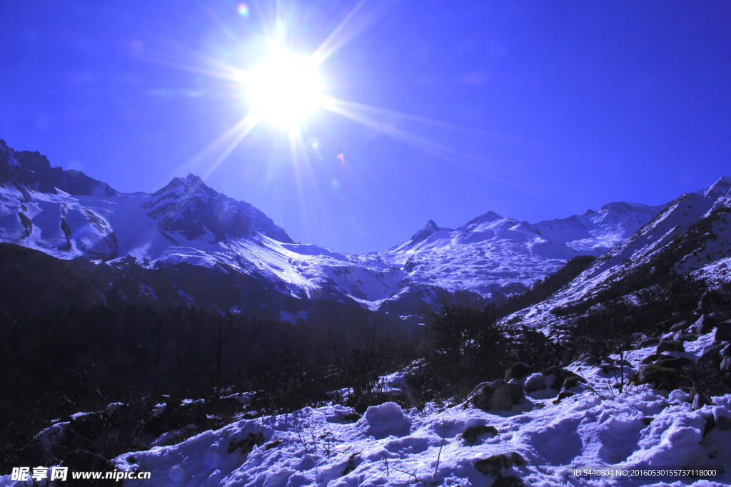 雪山