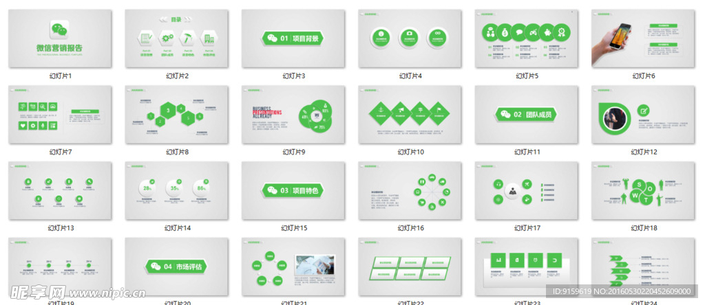 微信营销报告PPT