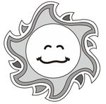 卡通太阳