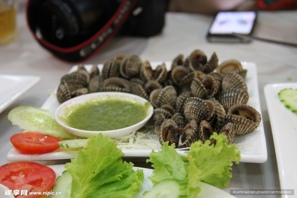 泰国美食贝壳