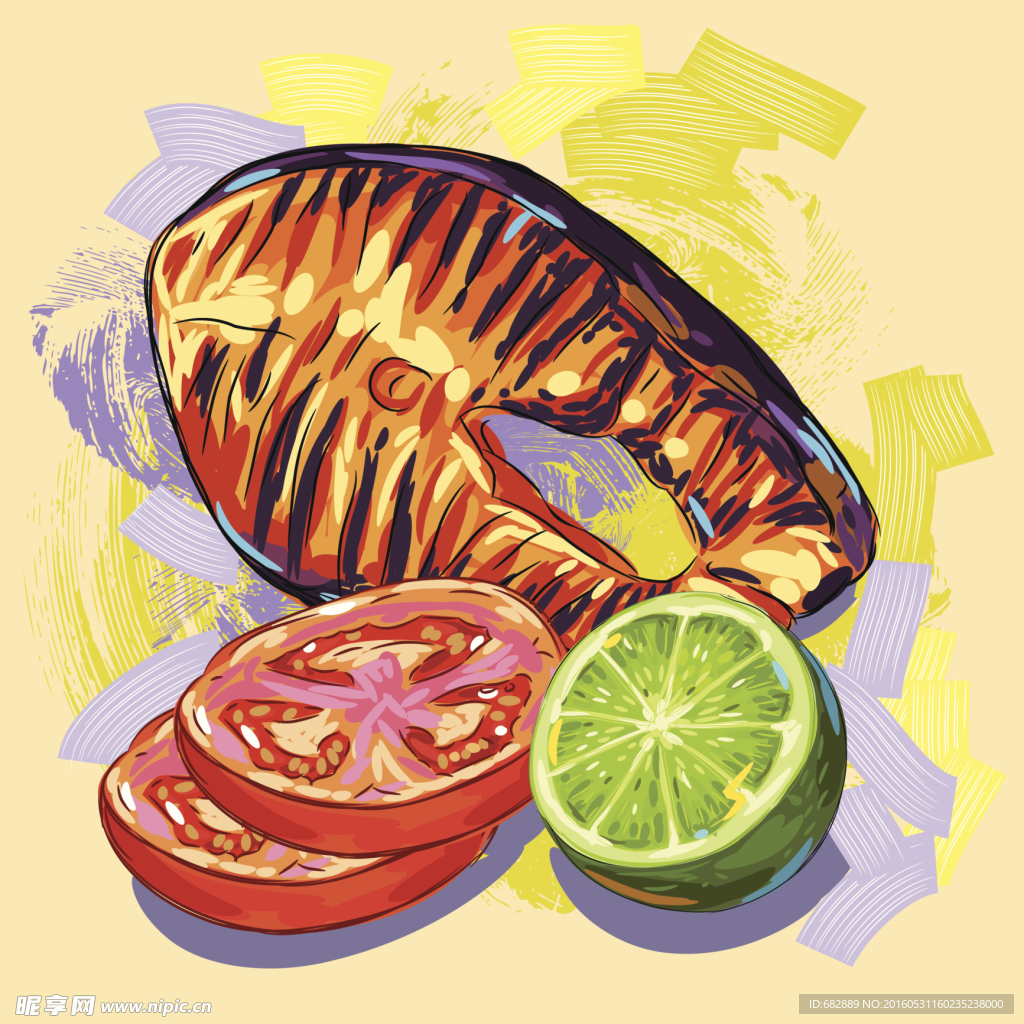 蔬菜 插画