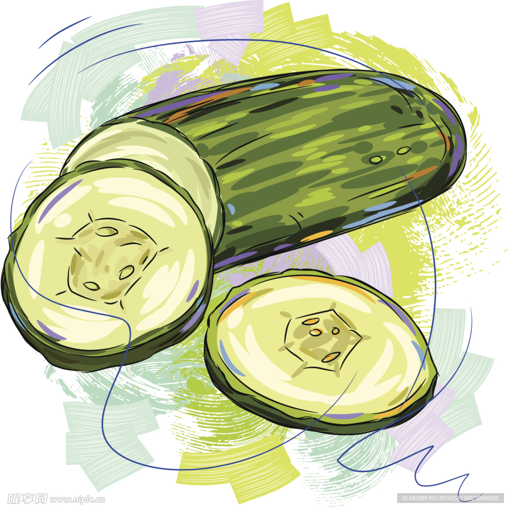 蔬菜 插画