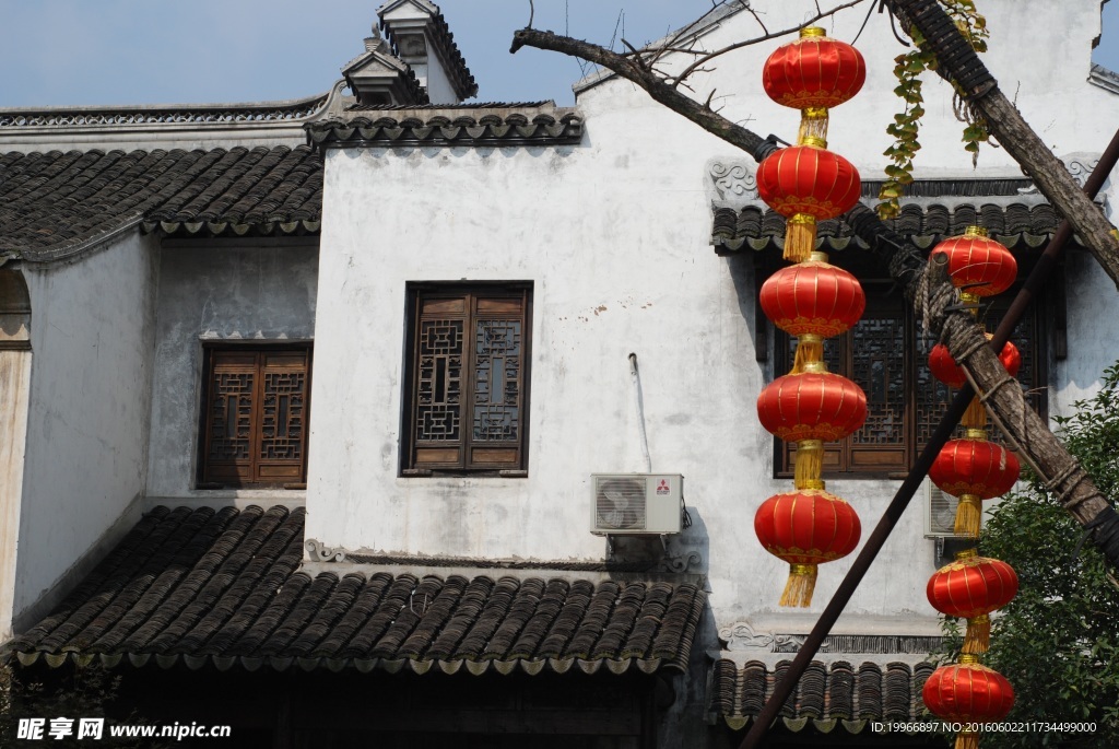 古镇 中国式建筑