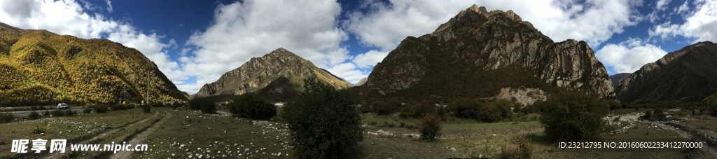 山间美景