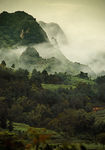 山雨图