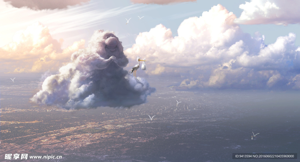 暴力云与送子鹳