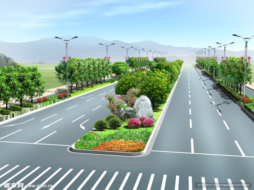 道路园林设计