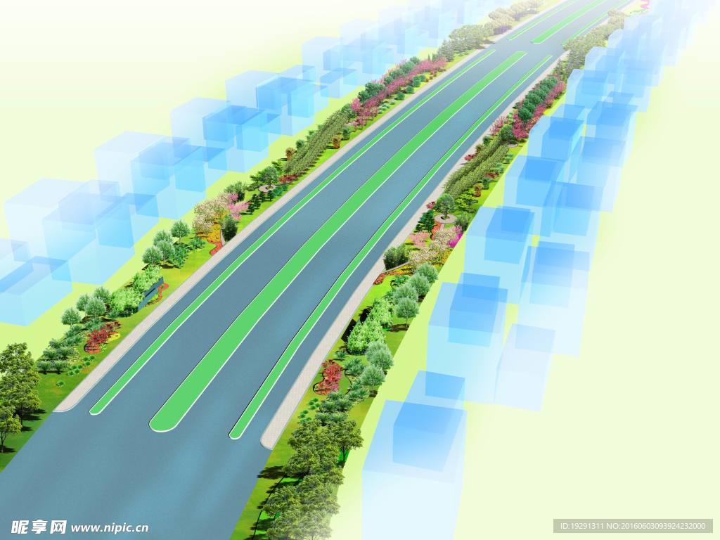 高速道路园林设计