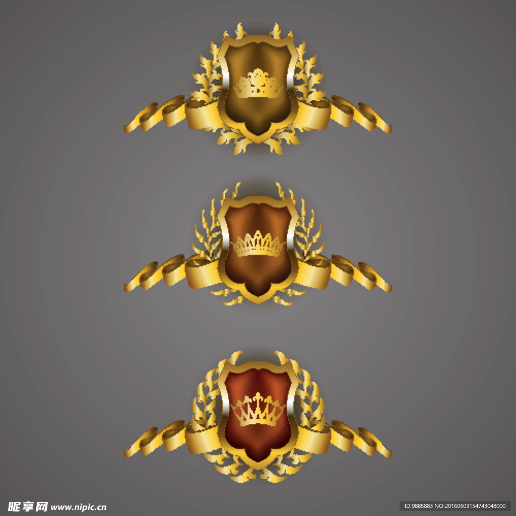 金色优质标签