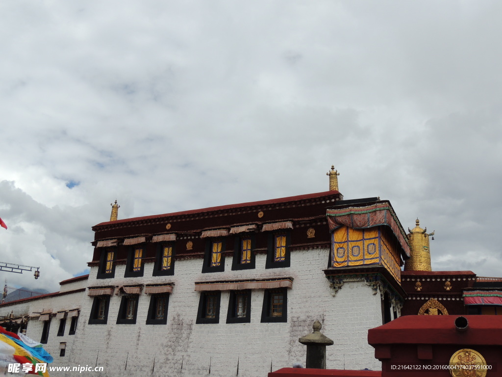 大昭寺附近建筑