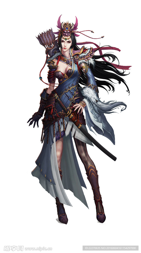 游戏美女