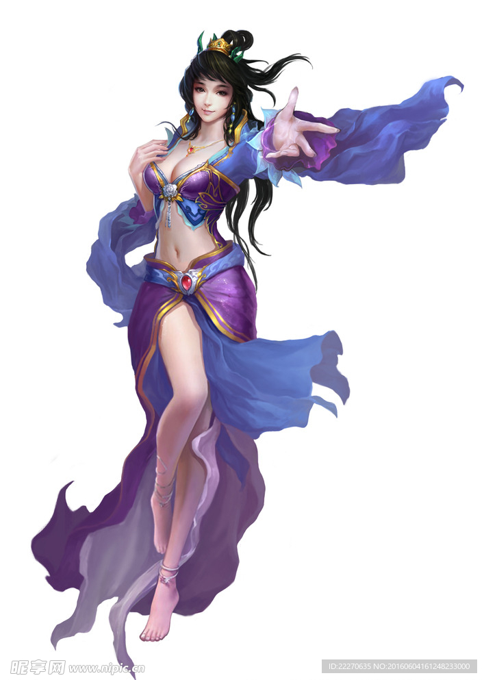 游戏美女
