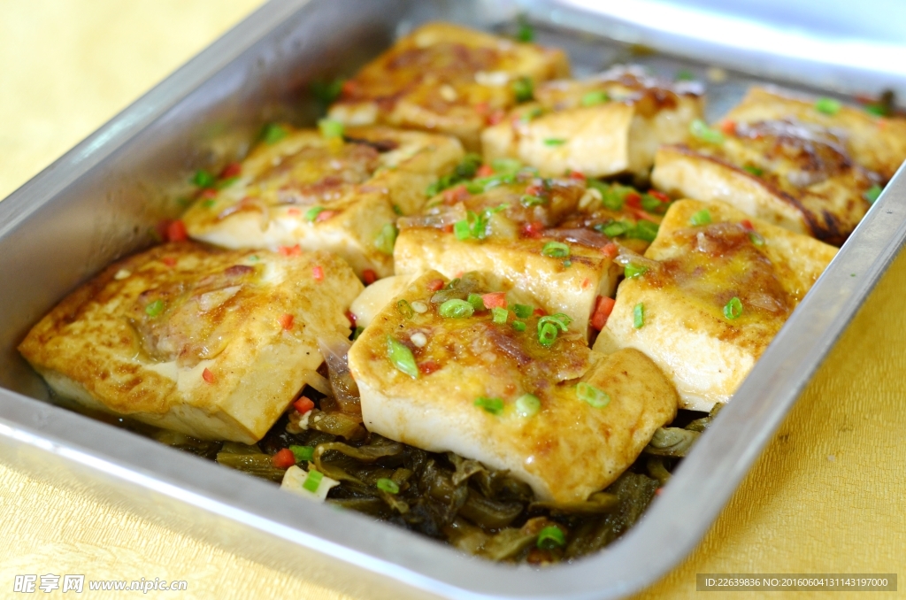 煎酿豆腐