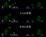 市区某道路的绿化改造方案