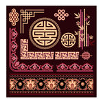 古代花纹