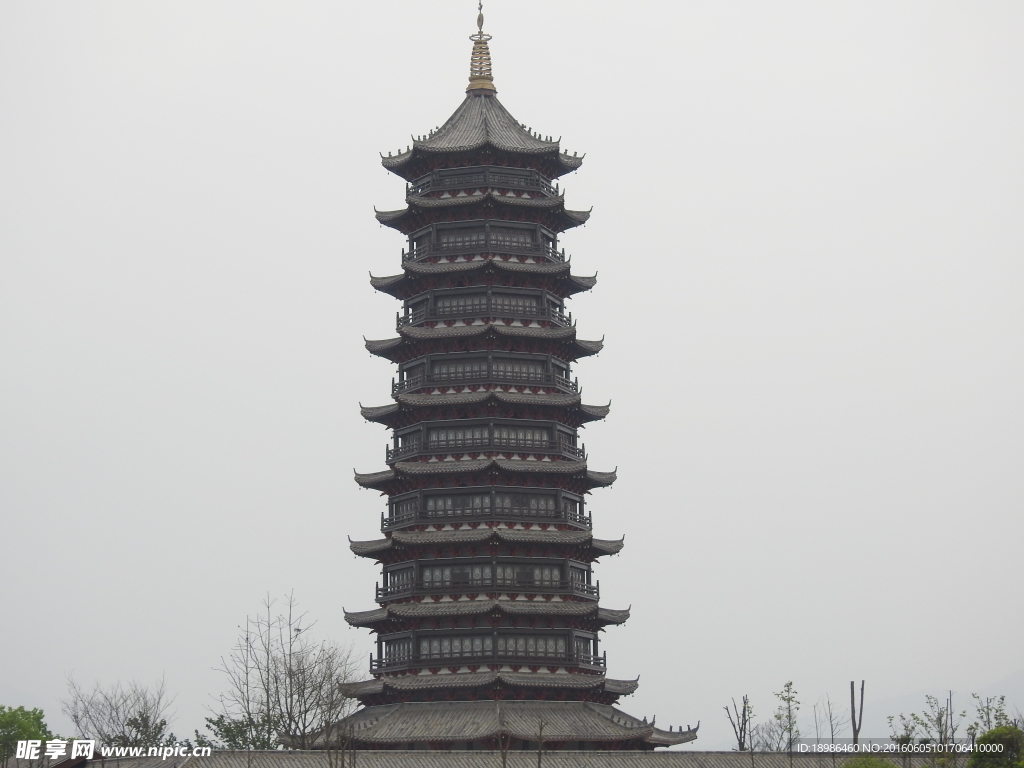 荥经塔 古建筑