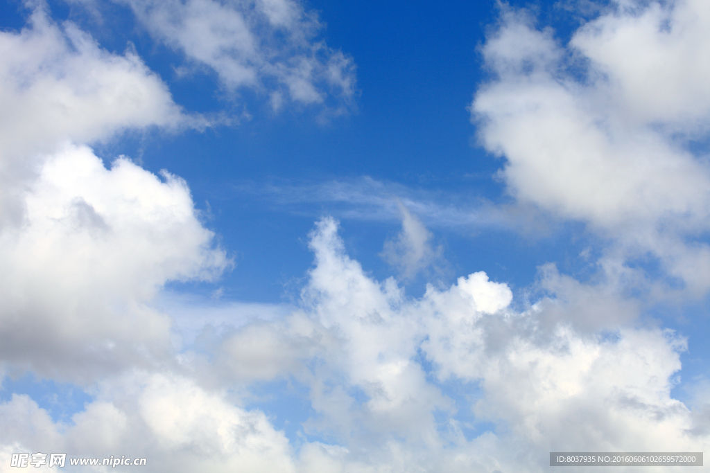 蓝天白云