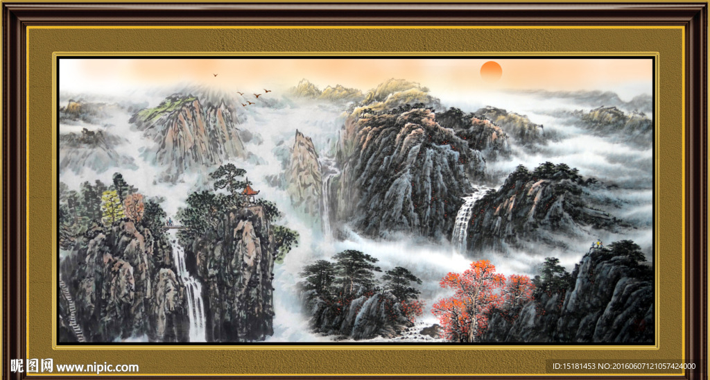 国画山水
