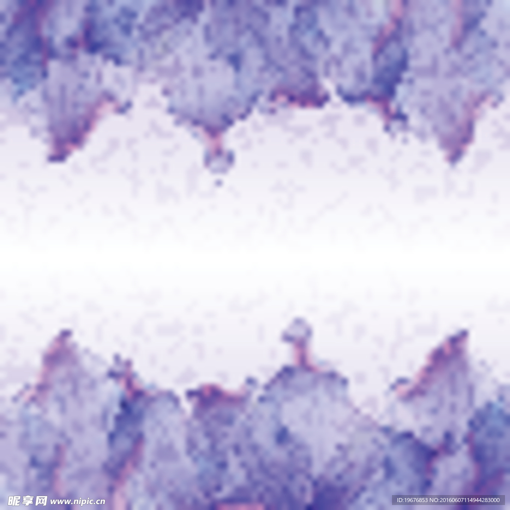 紫色花纹