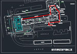 城市风情中低压管平面图