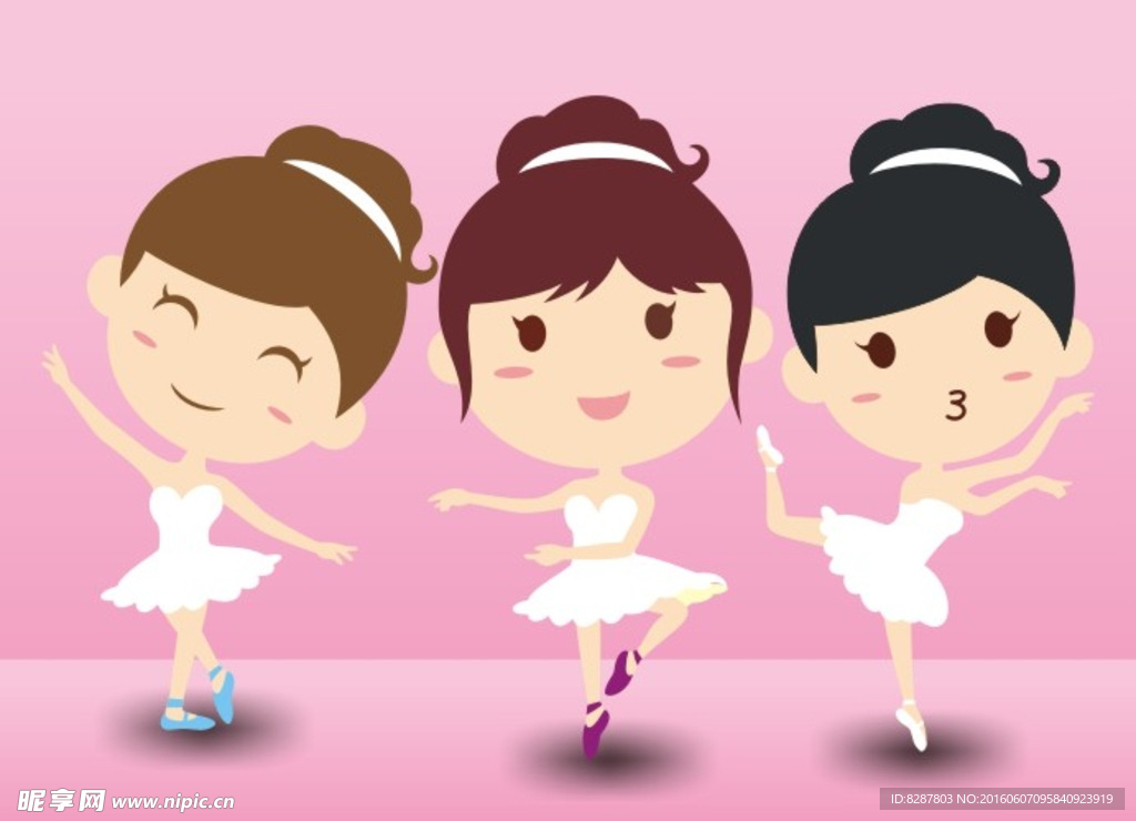跳舞的小女孩2|插画|插画习作|李灵baby - 原创作品 - 站酷 (ZCOOL)