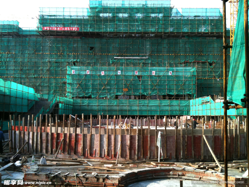 建筑施工现场