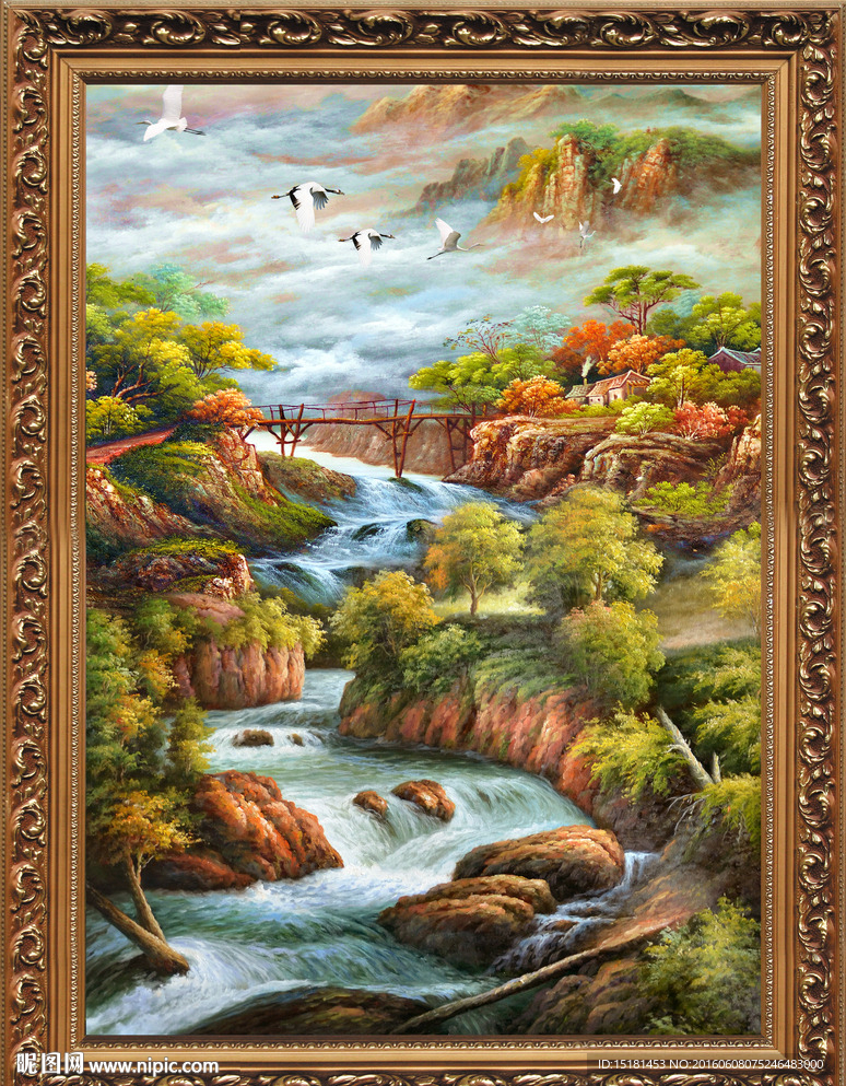 油画风景