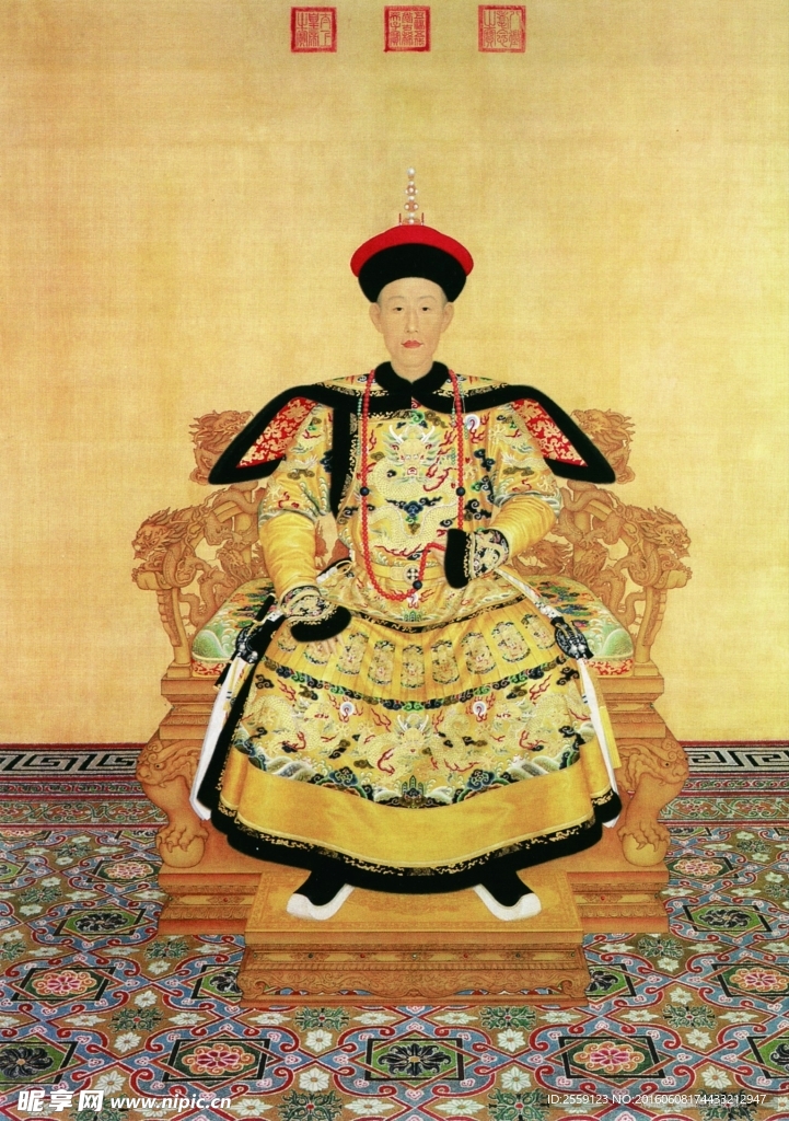 古代帝王画像图片