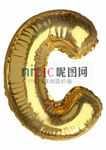气球字母C