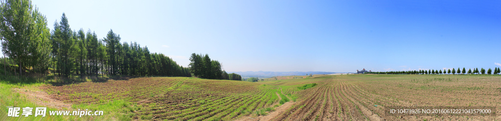 农田土地风景图片