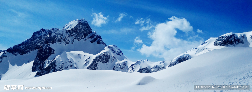 苍山雪景