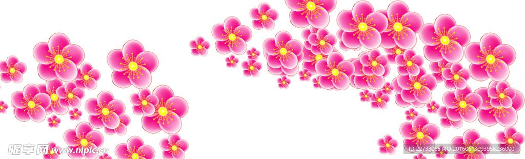 花的绽放餐厅素材