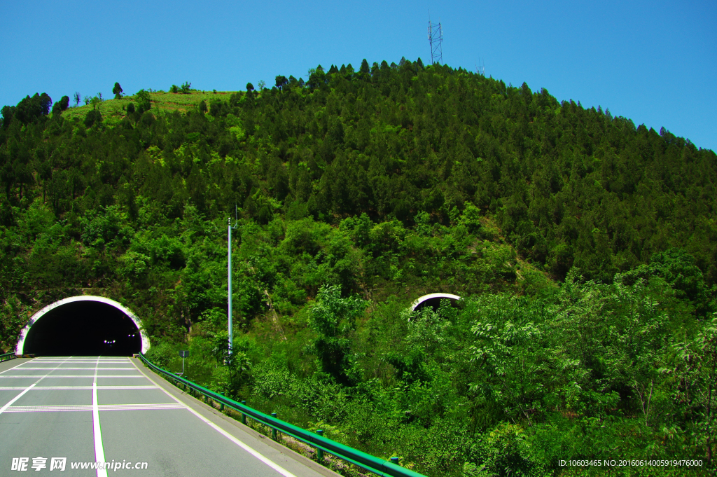 交通山水 公路隧道