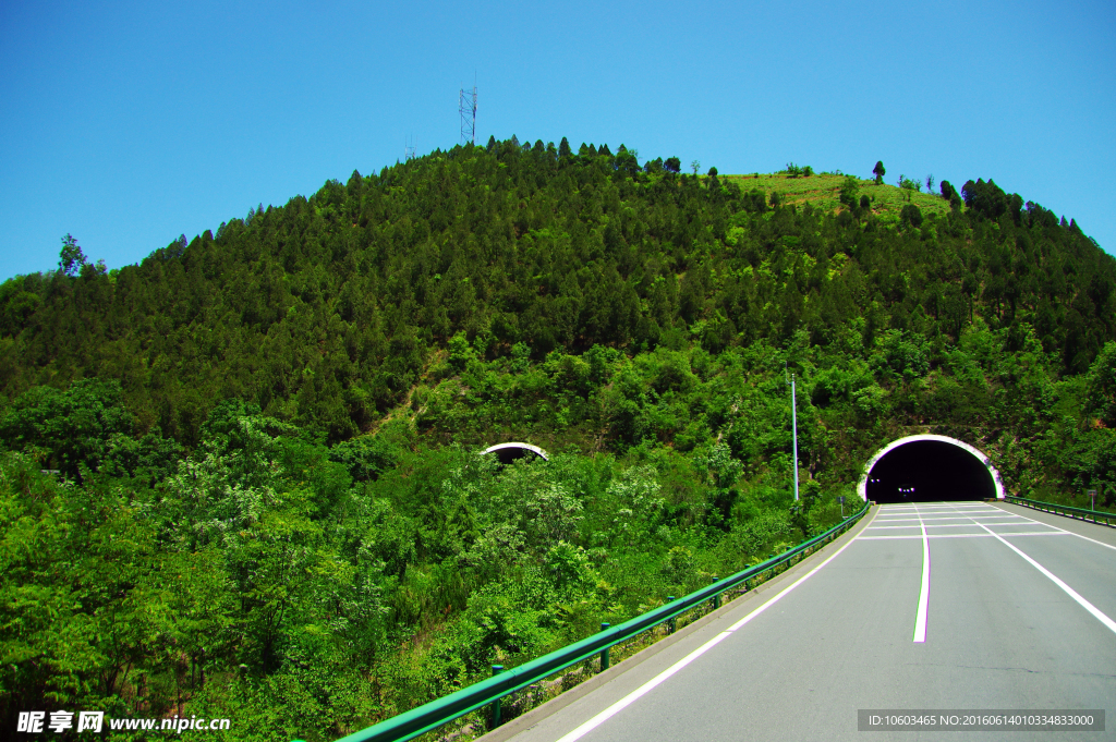 交通山水 公路隧道